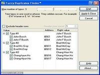 Fuzzy Duplicates Finder for Excel Fuzzy Duplicates Finder for Excel