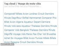 Tag cloud / nuage de liens Tag cloud / nuage de liens