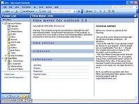 Time Meter for Microsoft Outlook Time Meter for Microsoft Outlook