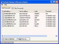 Outlook Password Recovery Master Outlook Password Recovery Master