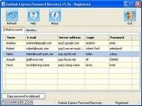 Outlook Express Password Recovery Outlook Express Password Recovery