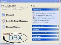 ScanDBX for Outlook Express ScanDBX for Outlook Express