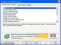 Tweaker for Outlook Express Tweaker for Outlook Express