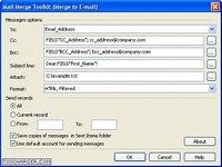 Mail Merge Toolkit Mail Merge Toolkit