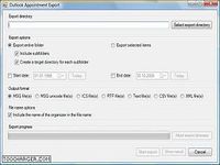 Outlook Data Export Outlook Data Export