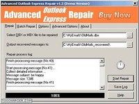 Advanced Outlook Express Repair Advanced Outlook Express Repair