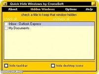 Quick Hide Windows Quick Hide Windows