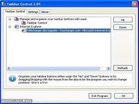 Taskbar Control Taskbar Control