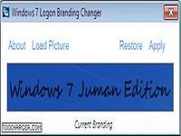 Windows 7 Logon Branding Changer Windows 7 Logon Branding Changer