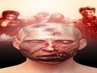 Montage photo visage Zombie Montage photo visage Zombie