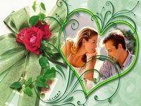 Coeur cadres et les collages Coeur cadres et les collages