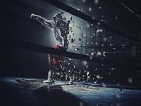 Photo Pixel Shattering Effect Photo Pixel Shattering Effect