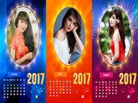 Calendar Photo Frame For 2017 Calendar Photo Frame For 2017