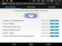 SONY CAM REMOTE CONTROL SONY CAM REMOTE CONTROL