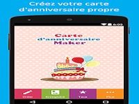Carte d'anniversaire Maker Carte d'anniversaire Maker