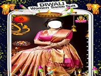 Diwali Women Saree Suit Diwali Women Saree Suit