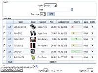 PHP Data Grid Web Control PHP Data Grid Web Control