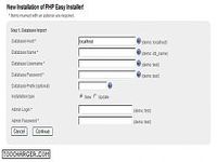 PHP Easy Installer PHP Easy Installer