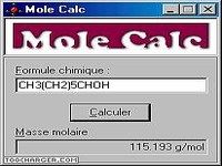 Mole Calc Mole Calc