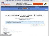 La cinématique, des mouvements à plusieurs dimensions La cinématique, des mouvements à plusieurs dimensions
