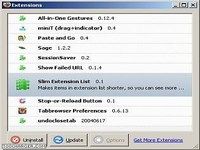 Slim Extension List Slim Extension List