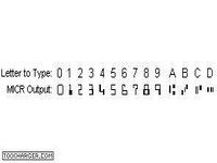 MICR E-13B MICR E-13B