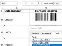 Code 93 Fonts Package Code 93 Fonts Package