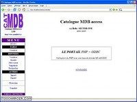 Catalogue mdb access Catalogue mdb access