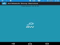 AirWatch Sony Service AirWatch Sony Service