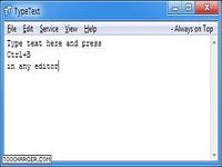 TypeText TypeText