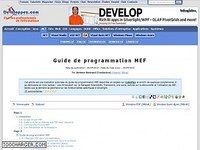 Guide de programmation MEF Guide de programmation MEF