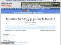 Description des fichiers de données de DreamMail Description des fichiers de données de DreamMail