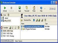 File Access Scheduler File Access Scheduler