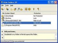 Hide Folders XP Hide Folders XP