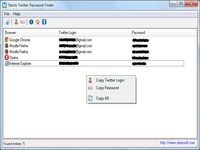 SterJo Twitter Password Finder SterJo Twitter Password Finder
