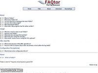 FAQtor FAQtor