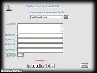 Le Créateur de Q.C.M. Le Créateur de Q.C.M.