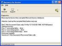 Recovery for Access Recovery for Access
