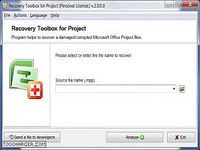 Recovery Toolbox for Project Recovery Toolbox for Project