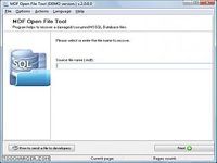MDF Open File Tool MDF Open File Tool
