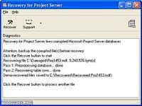 Recovery for Project Server Recovery for Project Server