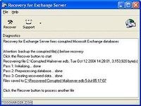Recovery for Exchange Server Recovery for Exchange Server