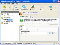 OpenOffice Impress Password Recovery OpenOffice Impress Password Recovery