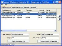 Password Recovery Engine for Outlook Express Password Recovery Engine for Outlook Express