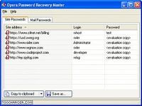 Opera Password Recovery Master Opera Password Recovery Master