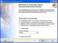 Opera Password Recovery Opera Password Recovery