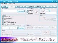 KRyLack Password Recovery KRyLack Password Recovery