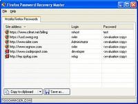 Firefox Password Recovery Master Firefox Password Recovery Master