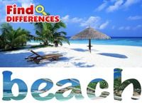 Trouver la différence - Plage Wallpaper Îles Trouver la différence - Plage Wallpaper Îles