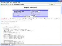 Network Query Tool Network Query Tool